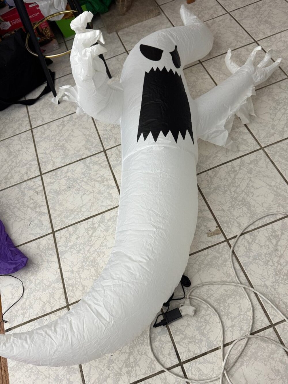 6ft GOOSH Halloween Inflatable Hanging Ghost